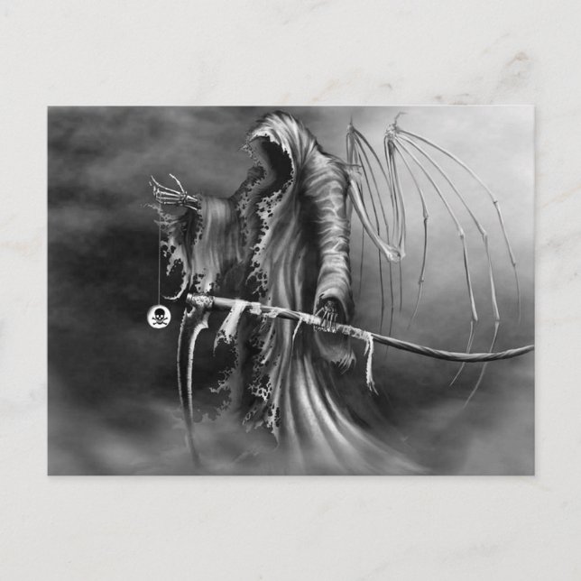 Dödsspektör Vykort (Framsida)