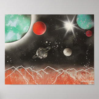 "Dödsstjärnor" / Artist: Ben Anders Poster