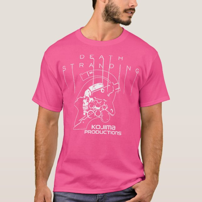 Dödssträng - Logotyp text och Kojima T Shirt (Framsida)