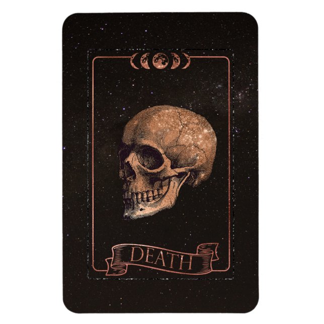 DödsTarot Card Magnet (Vertikal)