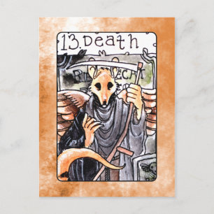 DödsTarot Card Vykort