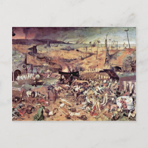 Dödstriumf vid Bruegel D. Ä. Pieter Vykort