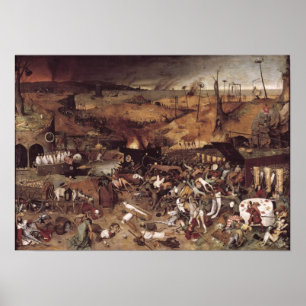 Dödstriumfen av Peter Bruegel Poster