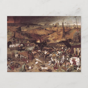 Dödstriumfen av Peter Bruegel Vykort