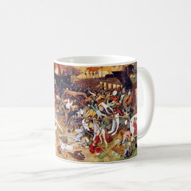 Dödstriumfen, Pieter Bruegel Kaffemugg (Framsida höger)