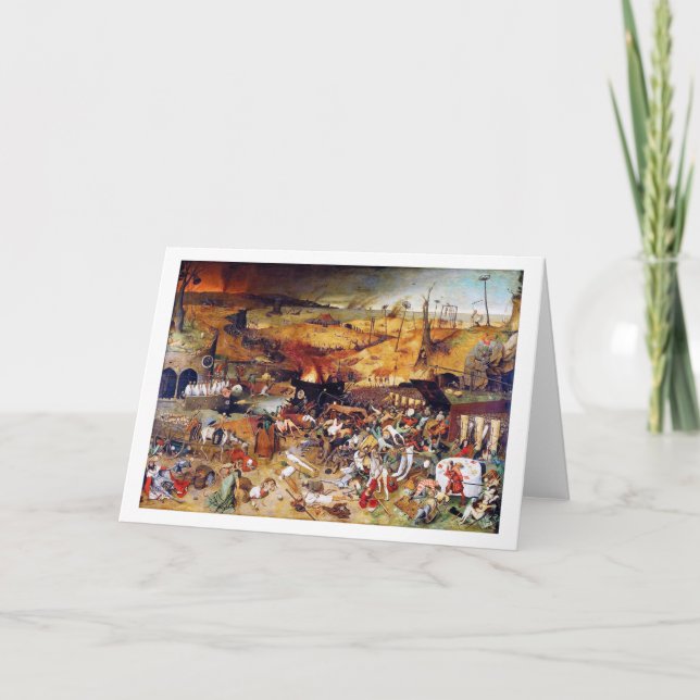 Dödstriumfen, Pieter Bruegel Kort (Framsida)