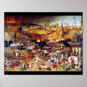 Dödstriumfen, Pieter Bruegel Poster