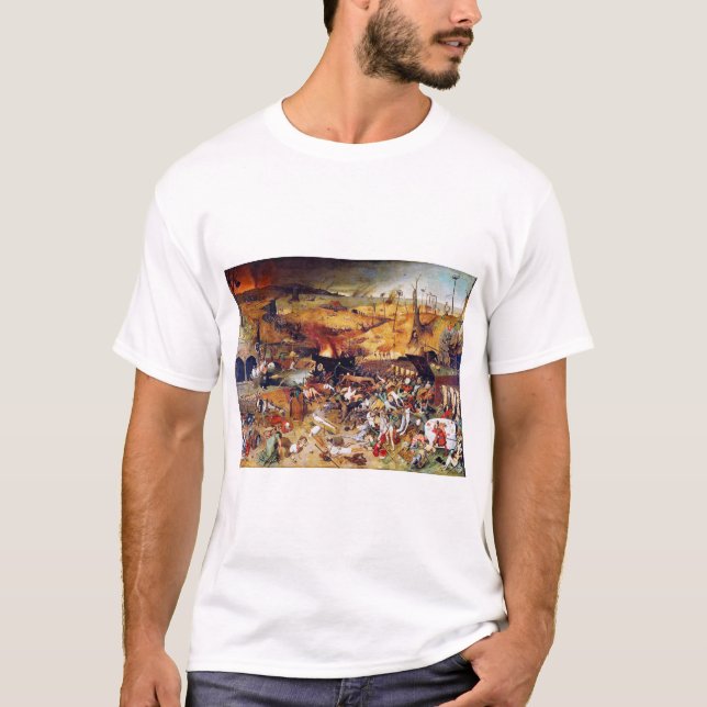 Dödstriumfen, Pieter Bruegel T Shirt (Framsida)