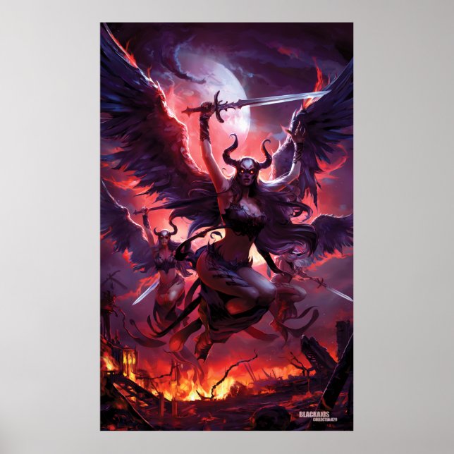Dödsvalkyrernas seger! 3XL Poster (Framsidan)