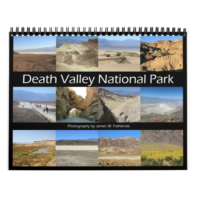 DödsValley N.P. Väggkalender efter J. Faderträdet. Kalender (Omslag)