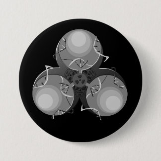 Dödsvirus Biohazard Knapp