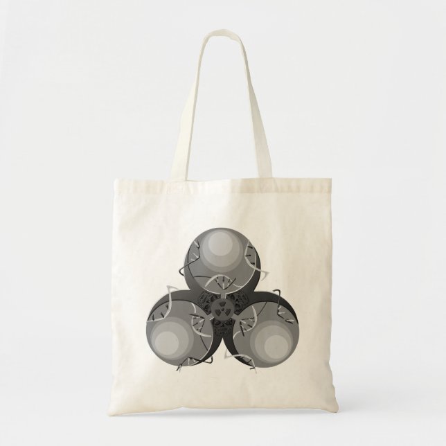Dödsvirus Biohazard Tygkasse (Framsidan)