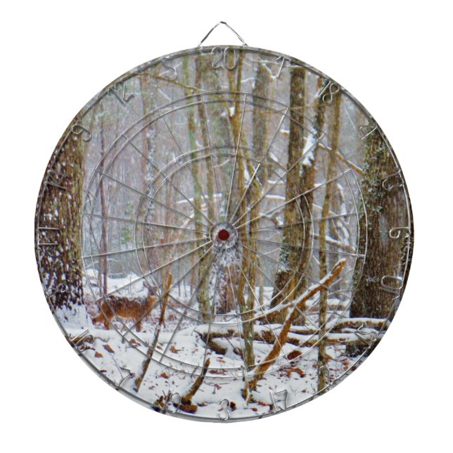 Doe i snö, Hjort i Sjö Arrowhad Piltavla (Framsidan)