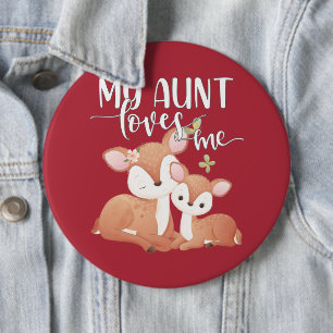 Doe och Fawn My Moster Kärlek me Knapp