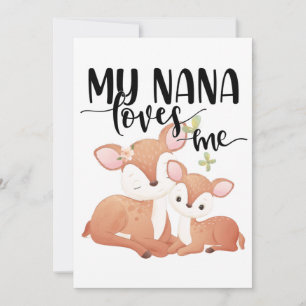 Doe och Fawn My Nana Kärlek Me