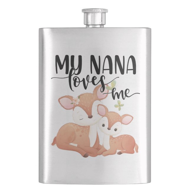 Doe och Fawn My Nana Kärlek Me Fickplunta (Framsidan)
