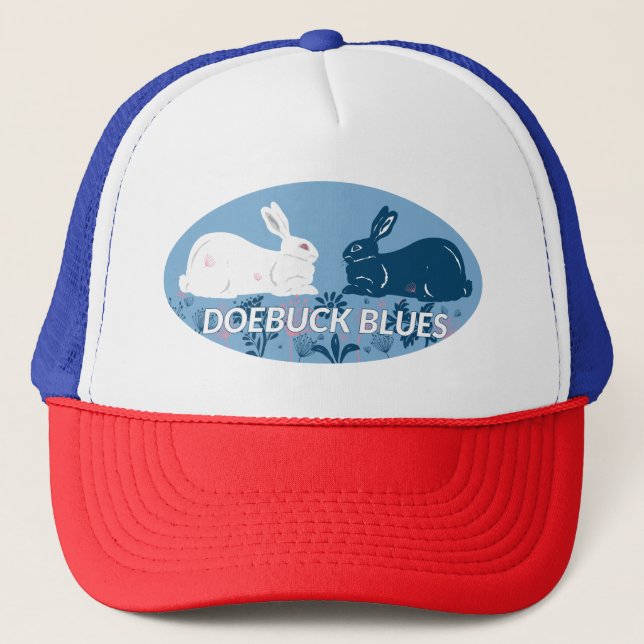 Doebuck Blues Truckerkeps (Framsida)
