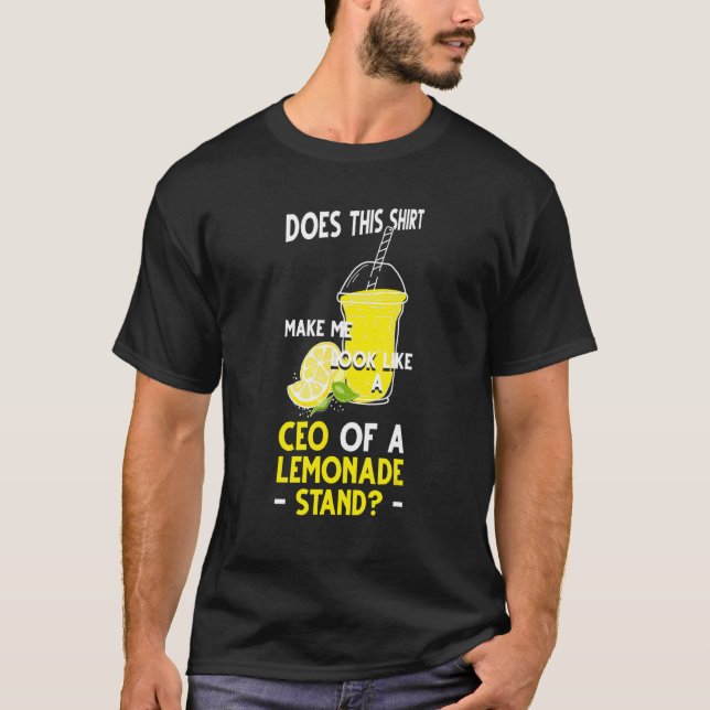 does this lemonade stand lemonade lemonade stand t shirt (Framsida)