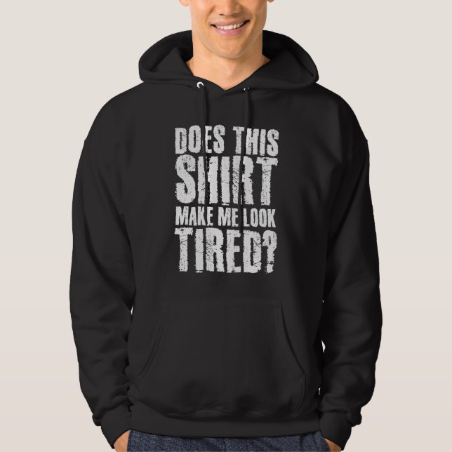Does This  Makes Me Look Retired Retirement Pensio Hoodie (Framsida)