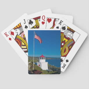 DOF - Liten fyr med Flagga Poker-kort Casinokort