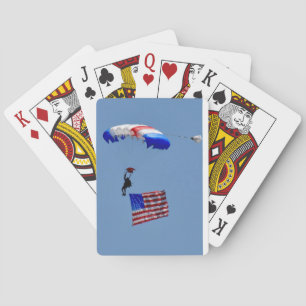 DOF - Poker Cards Fallskärm Casinokort