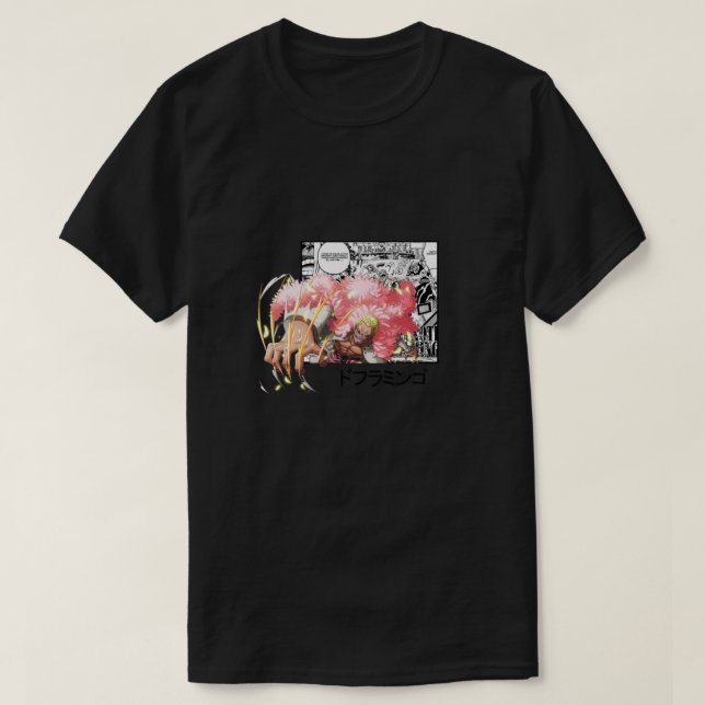 doflamingo one piece t-shirt design   (Design framsida)