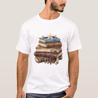 Doft av böcker och gamla kryddor - Akvarell T Shirt