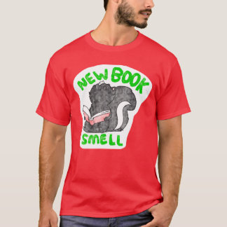 Doft av nya böcker flicka t shirt