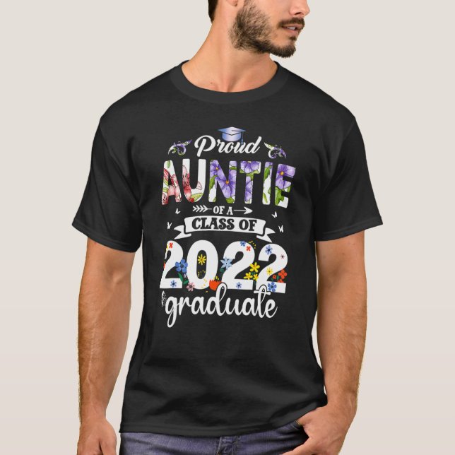 Doft av Student av 2022 års blomsterklass T Shirt (Framsida)