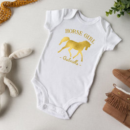 Doft för guldhäst, baby-gåvor t shirt