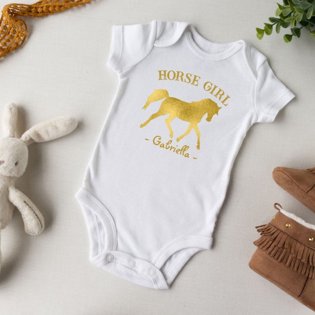 Doft för guldhäst, baby-gåvor t shirt (Skapare uppladdad)