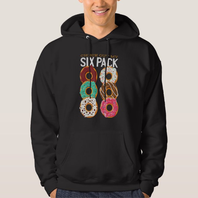 Doft för ringpärmsdeg. Kolla in min 6-pack Hoodie (Framsida)