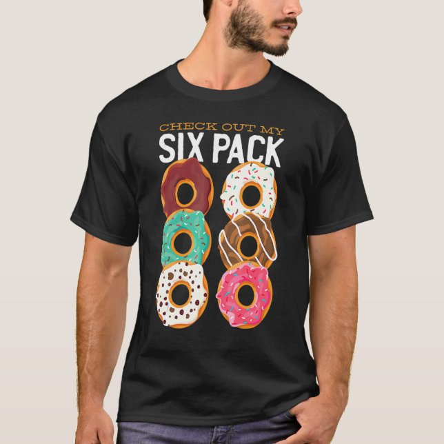 Doft för ringpärmsdeg. Kolla in min 6-pack T Shirt (Framsida)