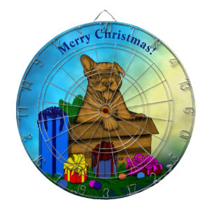 Doft i A-boxen, God jul Darttavla