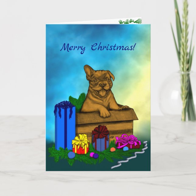 Doft i A-boxen, God jul Helgkort (Framsida)