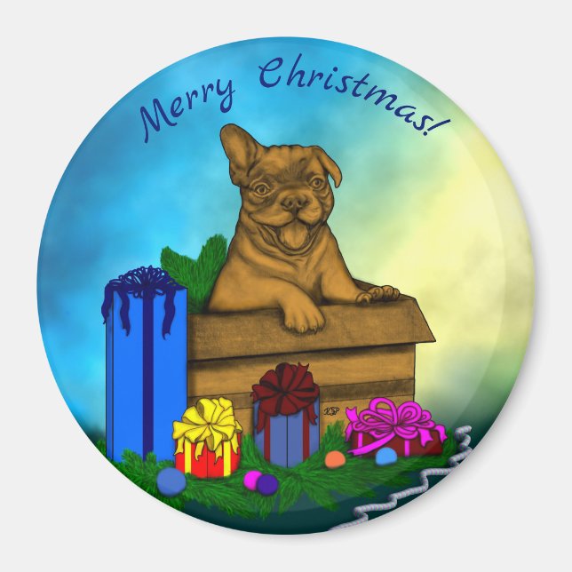 Doft i A-boxen, God jul Magnet (Framsidan)