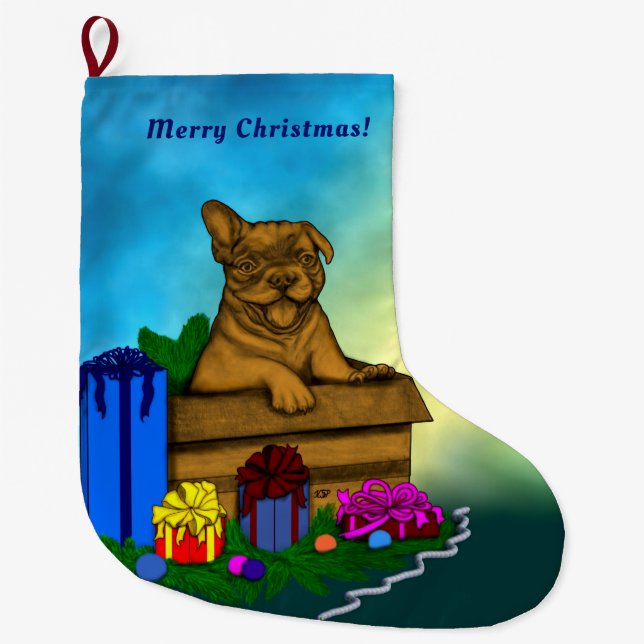 Doft i A-boxen, God jul Stor Julstrumpa (Framsidan)