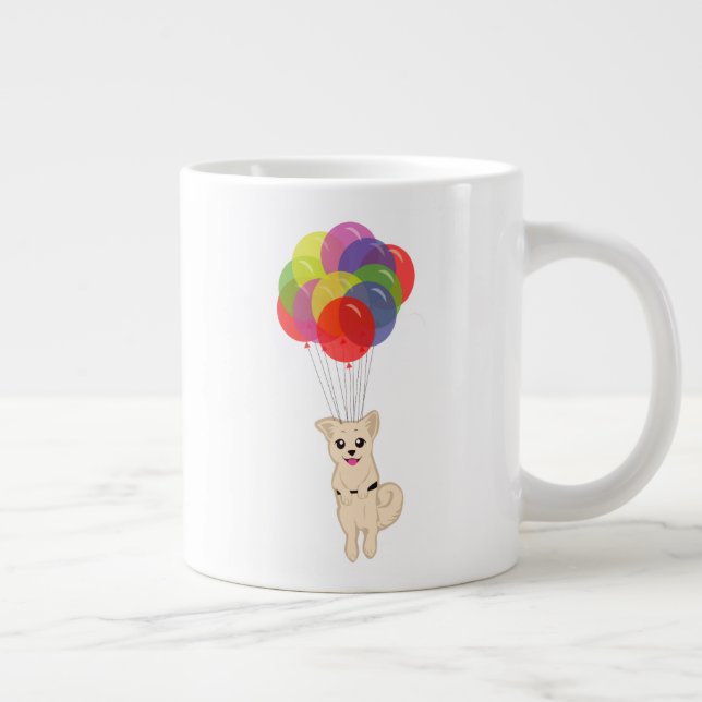 Doft med ballonger jumbo mugg (Höger)