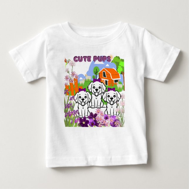 Doft och blommor t shirt (Framsida)