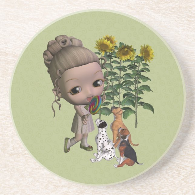 Doft och Underlägg i barnmatta (Framsidan)