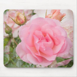 Dofta moln rosa Mousepad Musmatta