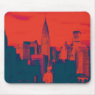 Doften Red Retro Stil Pop Art New York City Musmatta