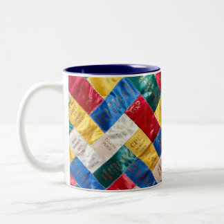Dog Agility Themed Mug Två-Tonad Mugg