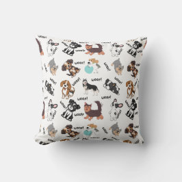 Dog and Woof Cushion Kudde