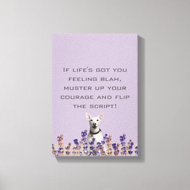 Dog  Calendar Canvastryck (Framsida)