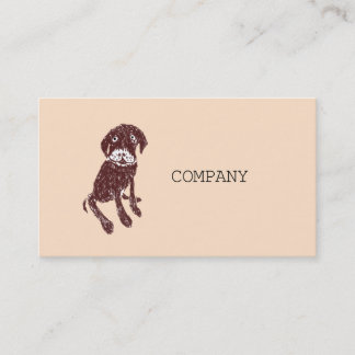 DOG CARE PROFESSIONAL VISITKORT