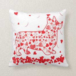 Dog Dad Dog Mom Gifts Corgi Valentines Day Kudde