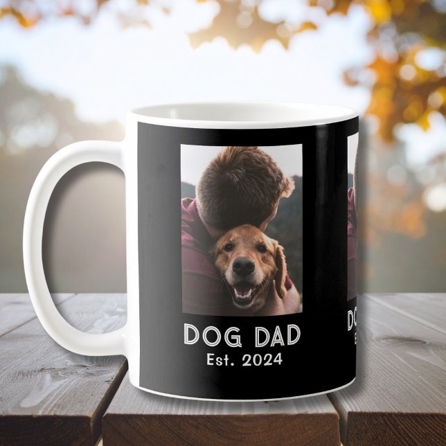 Dog Dad Established Foto  Kaffemugg (Skapare uppladdad)