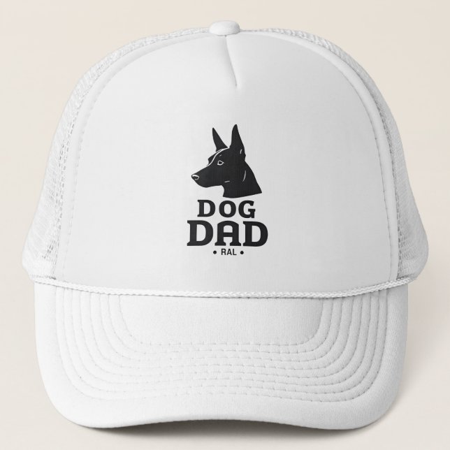Dog Dad Gifts for Him – Funny & Custom Gea Keps (Framsida)