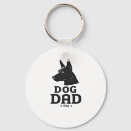 Dog Dad Gifts for Him – Funny & Custom Gea Nyckelring